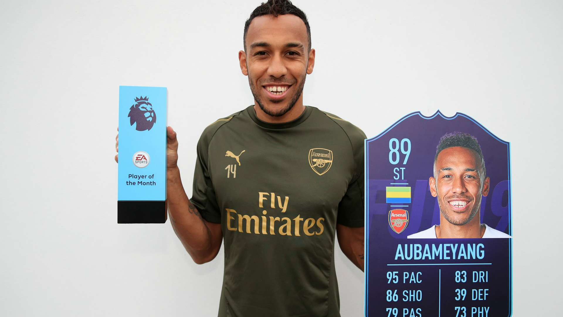 Pierre-Emerick Aubameyang Arsenal POTM