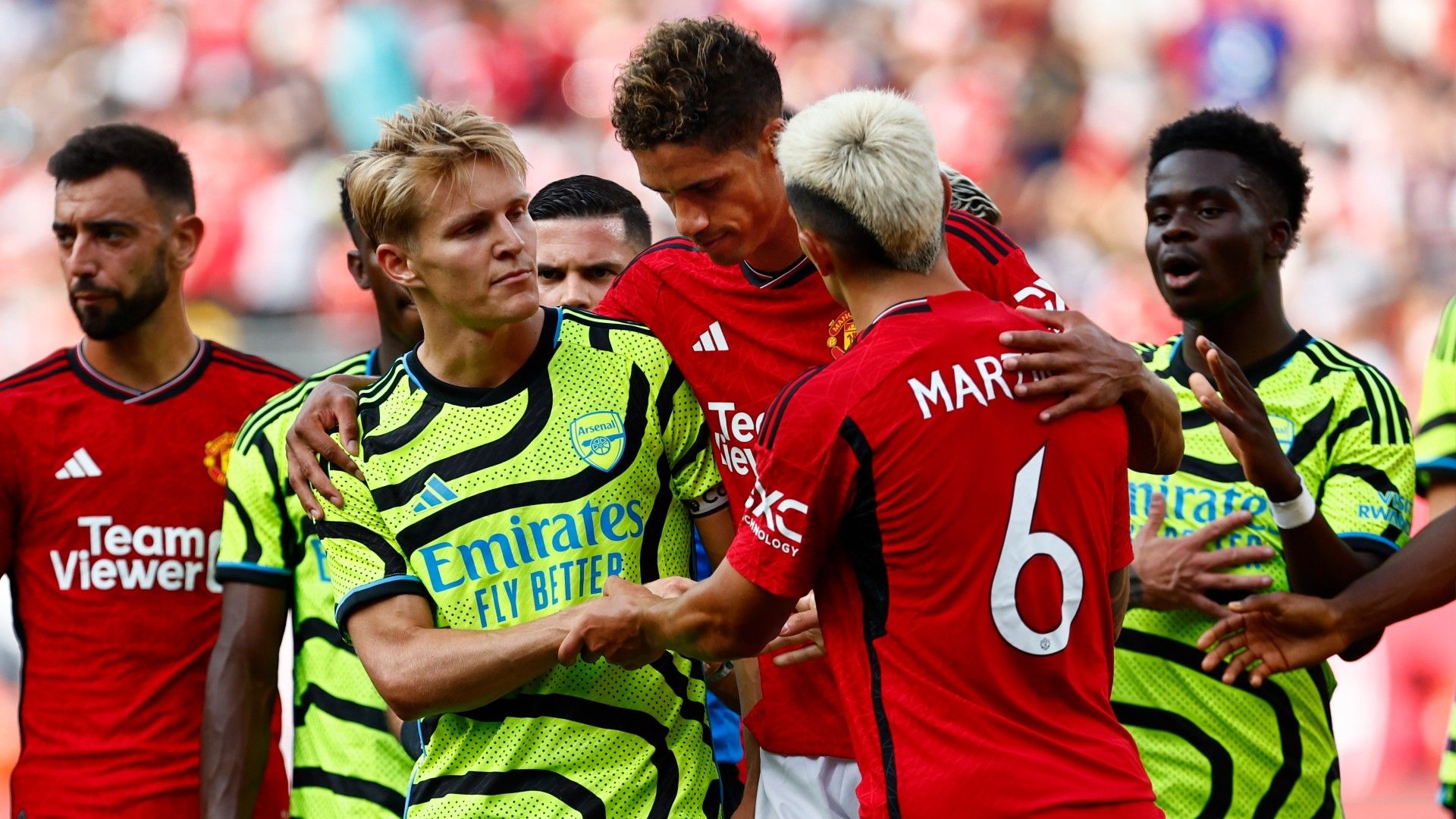 Man Utd Arsenal pre-season