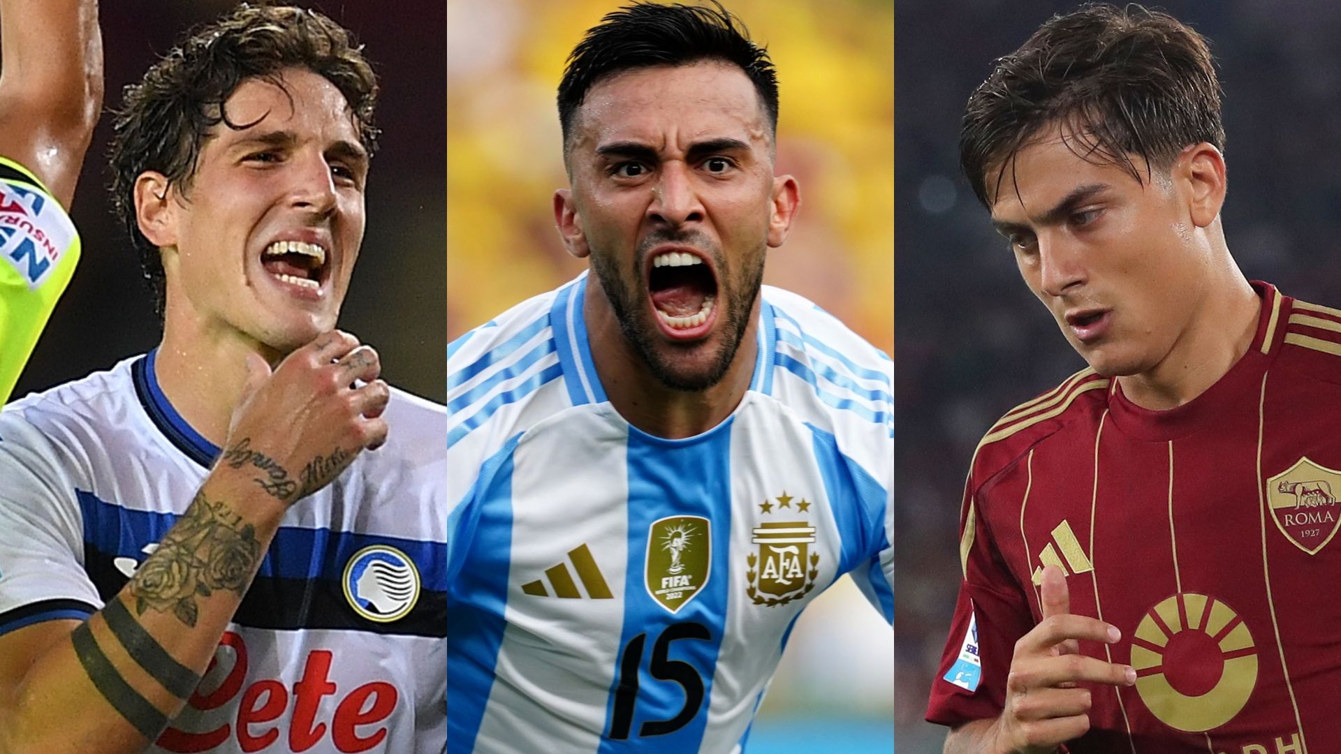 Zaniolo Nico Gonzalez Dybala