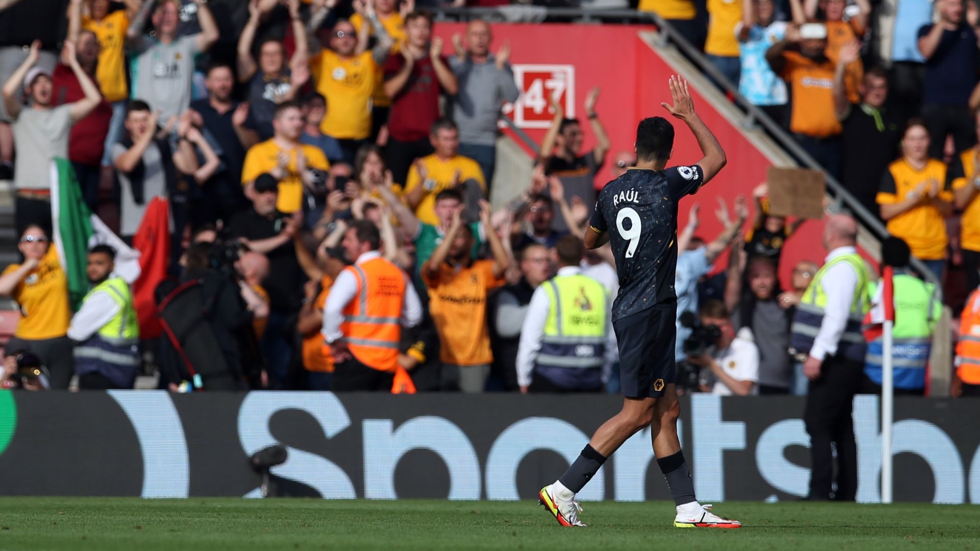 Raúl Jiménez Wolves - Southampton