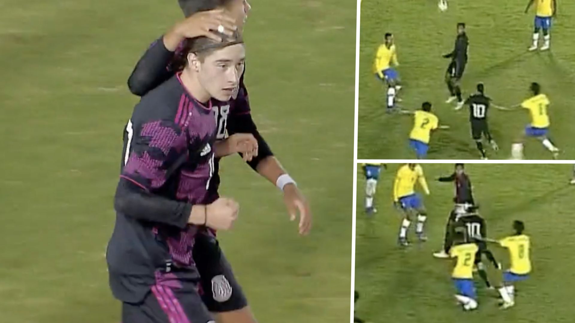 Gol México Marcelo Flores Brasil 2021