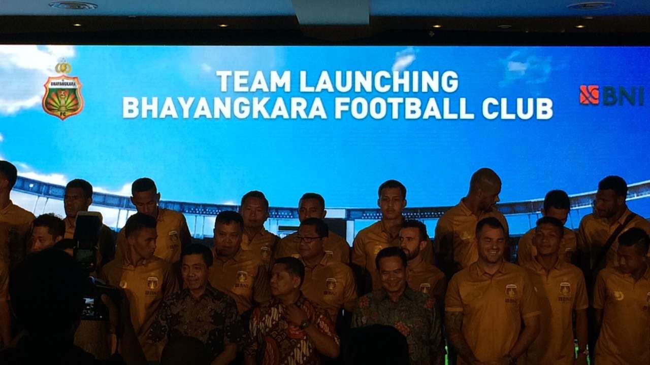 Launching Tim Bhayangkara FC