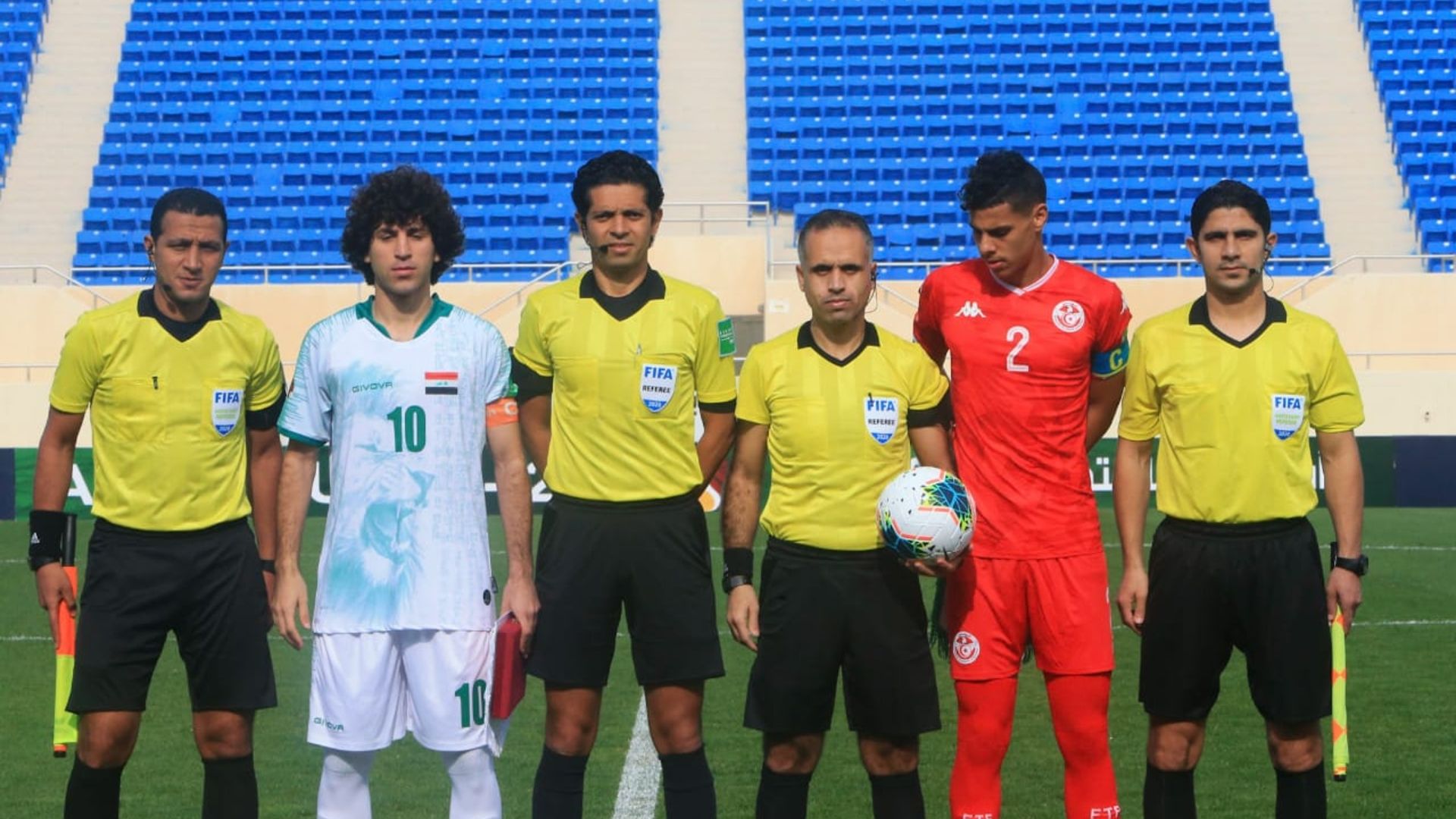 كأس العرب تحت 20 عامًا - تونس - العراق