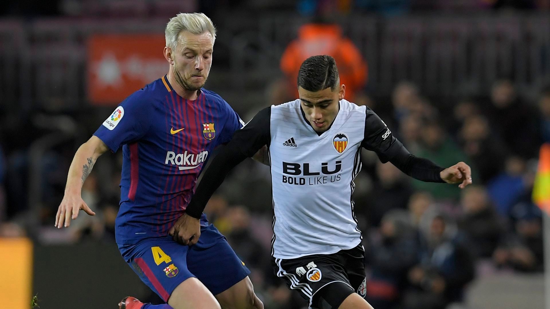 Ivan Rakitic Andreas Pereira Barcelona Valencia Copa del Rey 02012018
