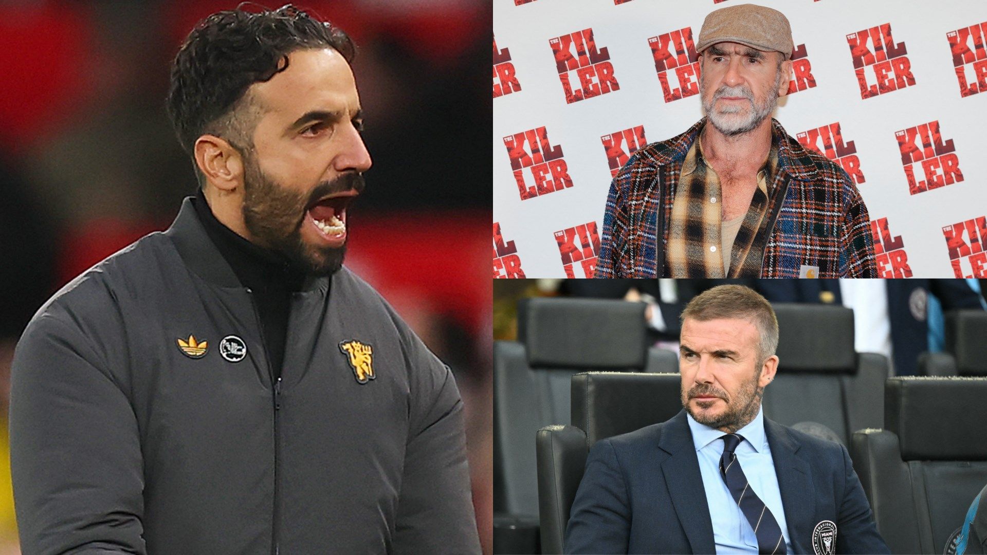 Ruben Amorim Eric Cantona David Beckham