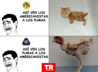 Memes Pumas vs América