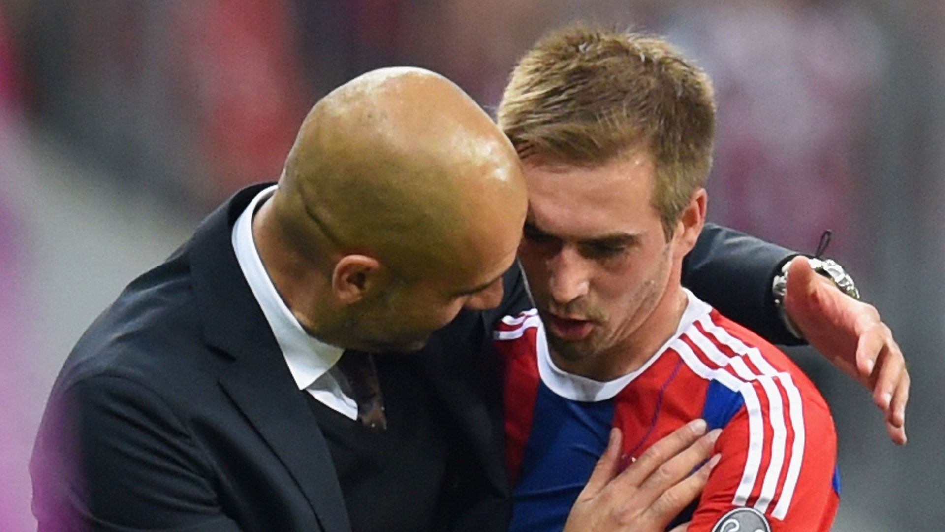 Guardiola Lahm Bayern Munich Barcelona Champions League 12052015