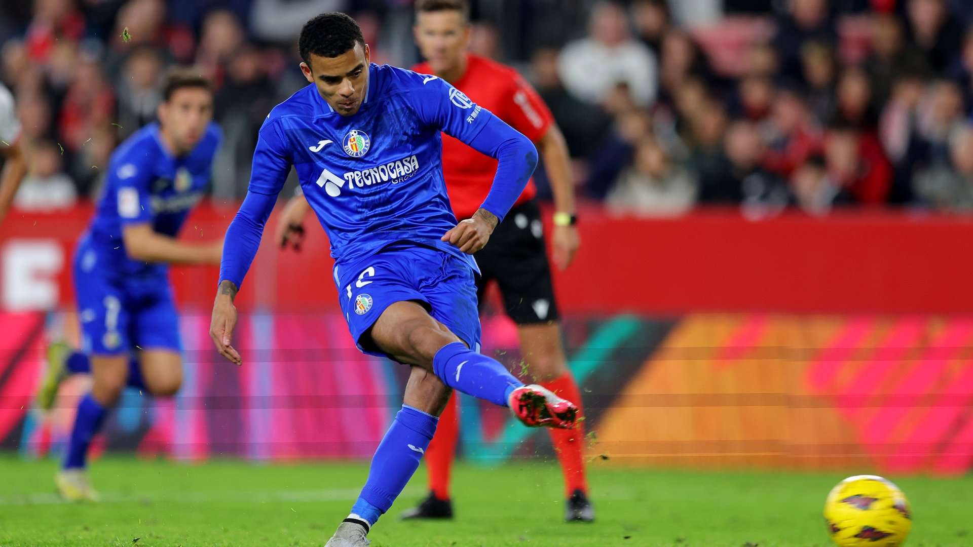 Mason Greenwood Getafe penalty 2023-24