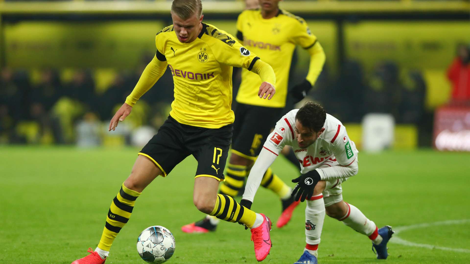 ERLING HAALAND BORUSSIA DORTMUND BUNDESLIGA 24012020