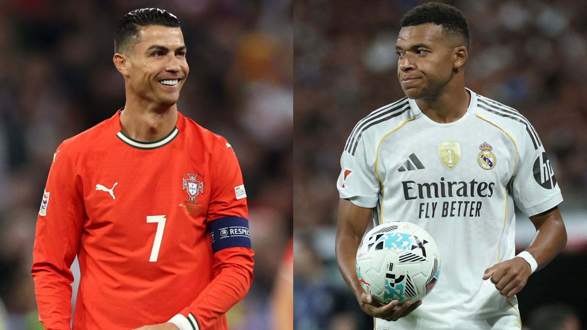 Kylian Mbappe Cristiano Ronaldo