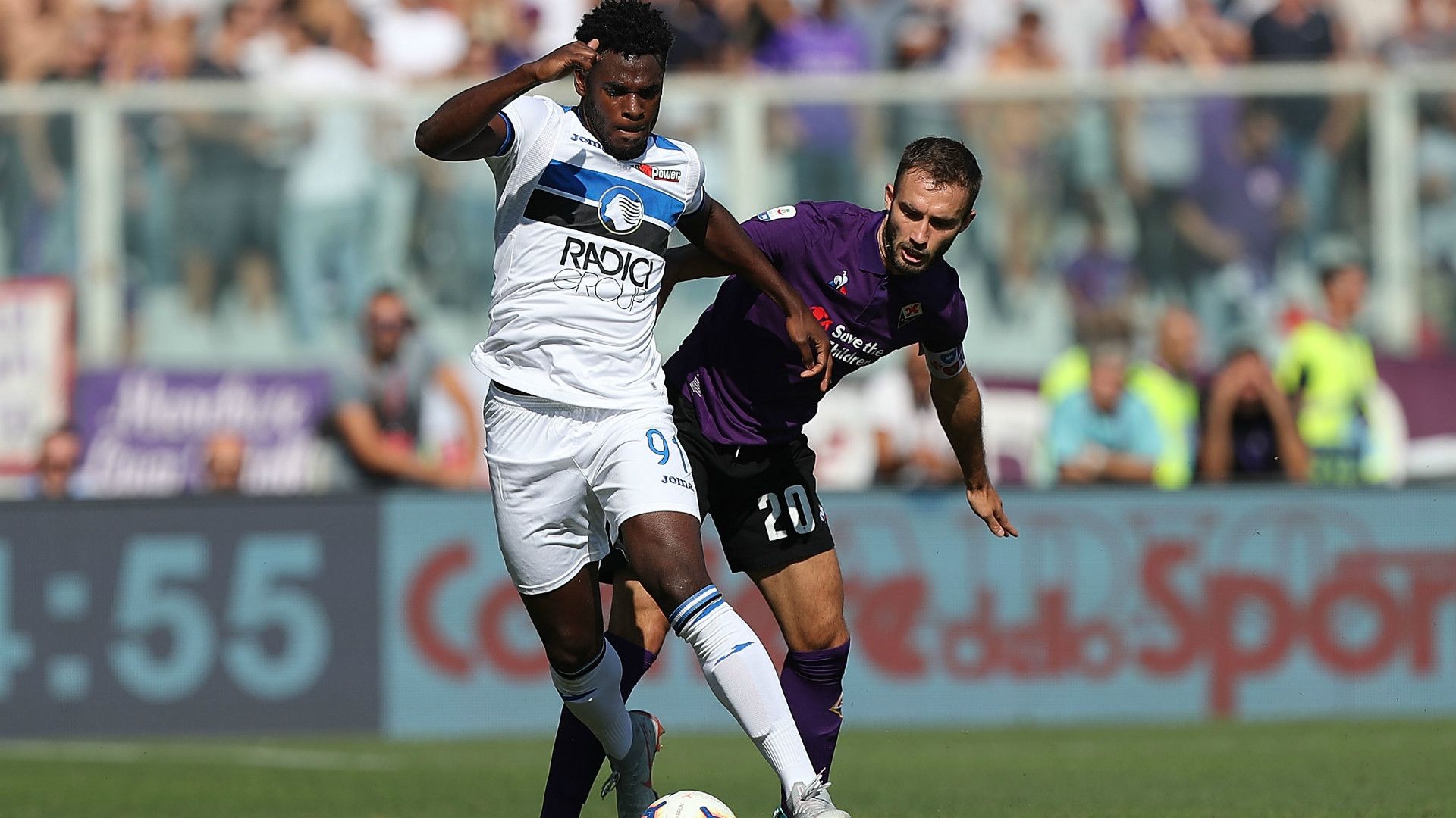 Zapata Fiorentina Atalanta