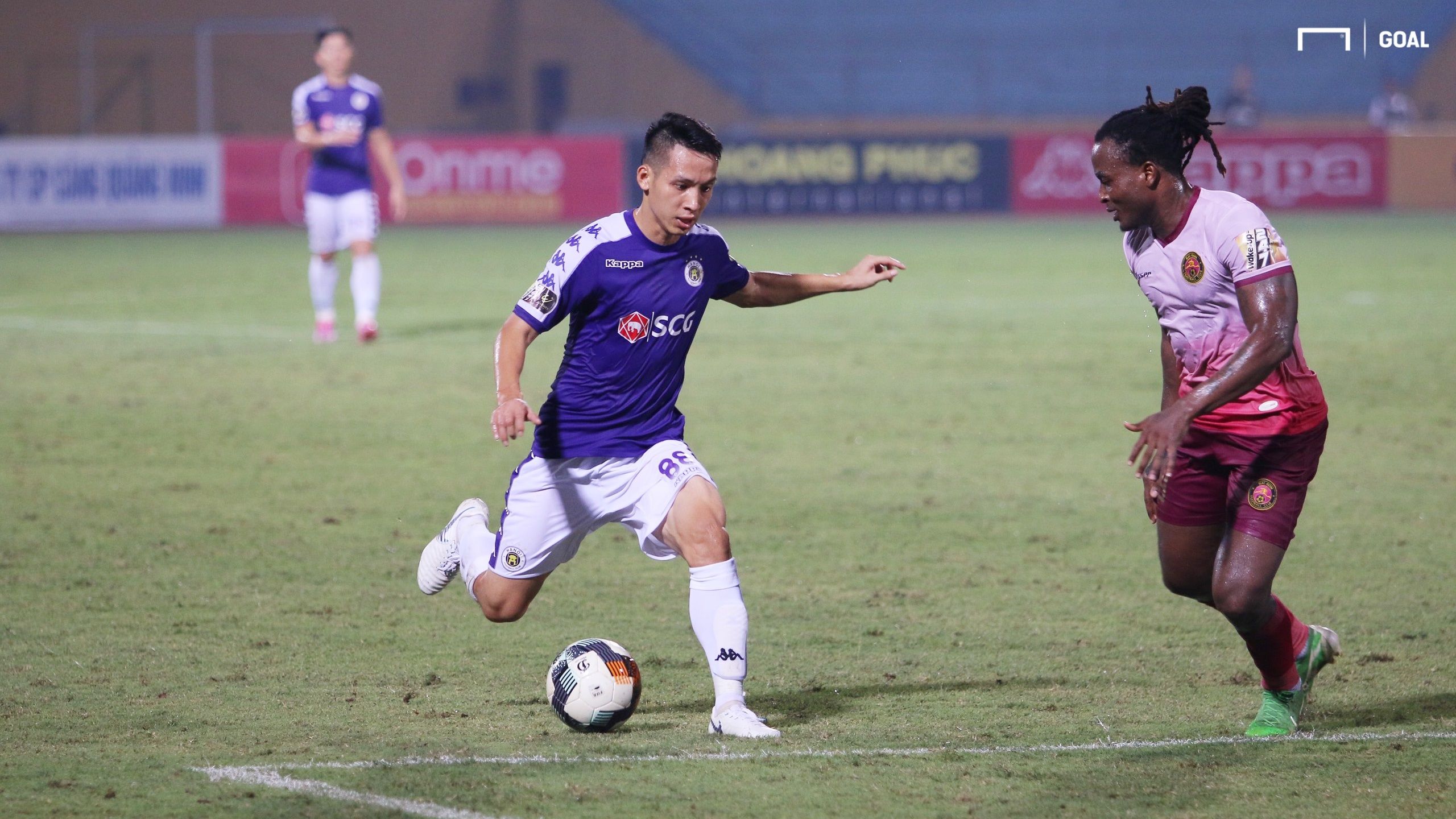 Do Hung Dung vs Tran Trung Hieu Ha Noi FC vs Sai Gon FC Round 13 V.League 2019