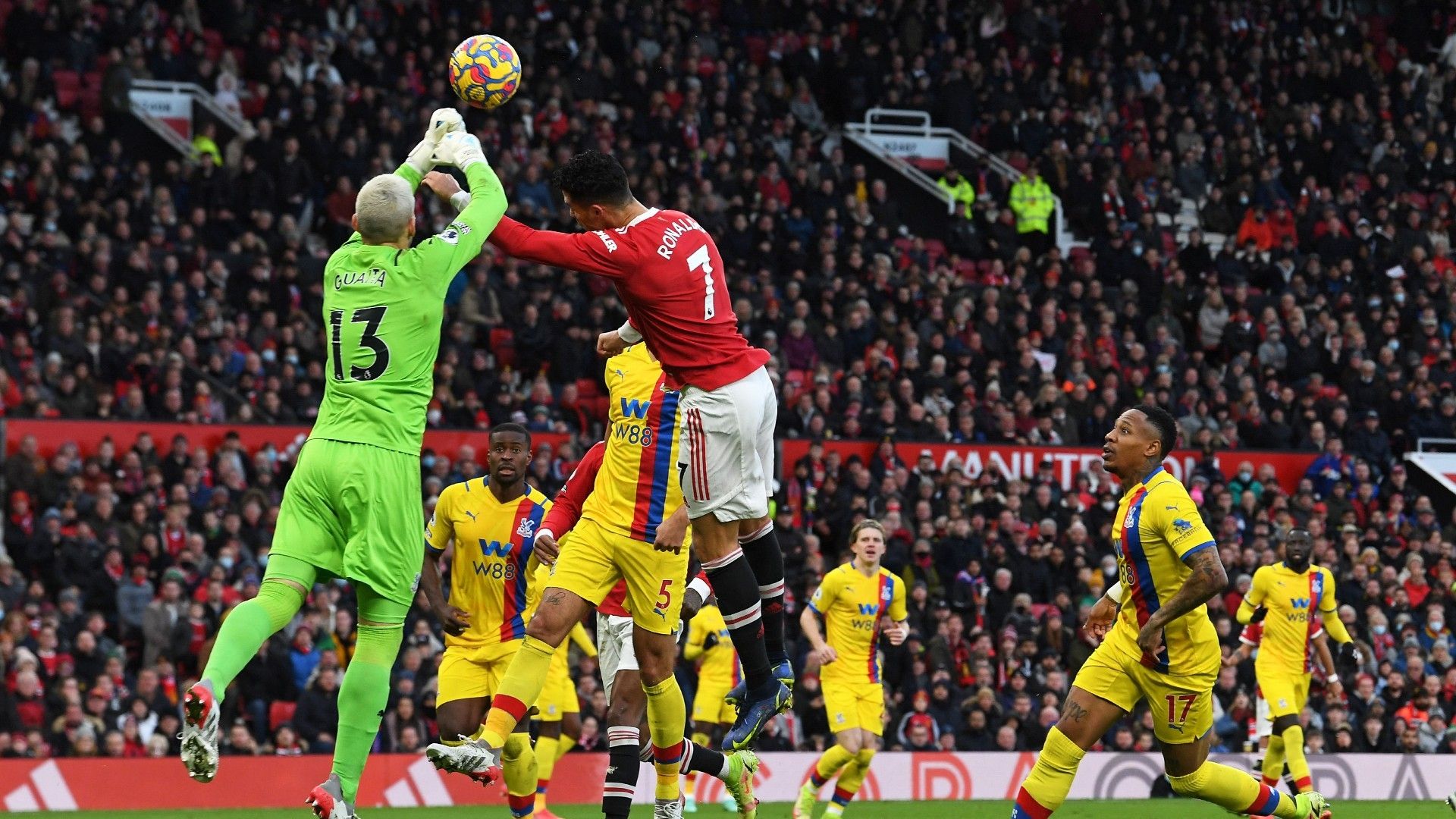 Cristiano Ronaldo Man Utd vs Crystal Palace Premier League 2021-22