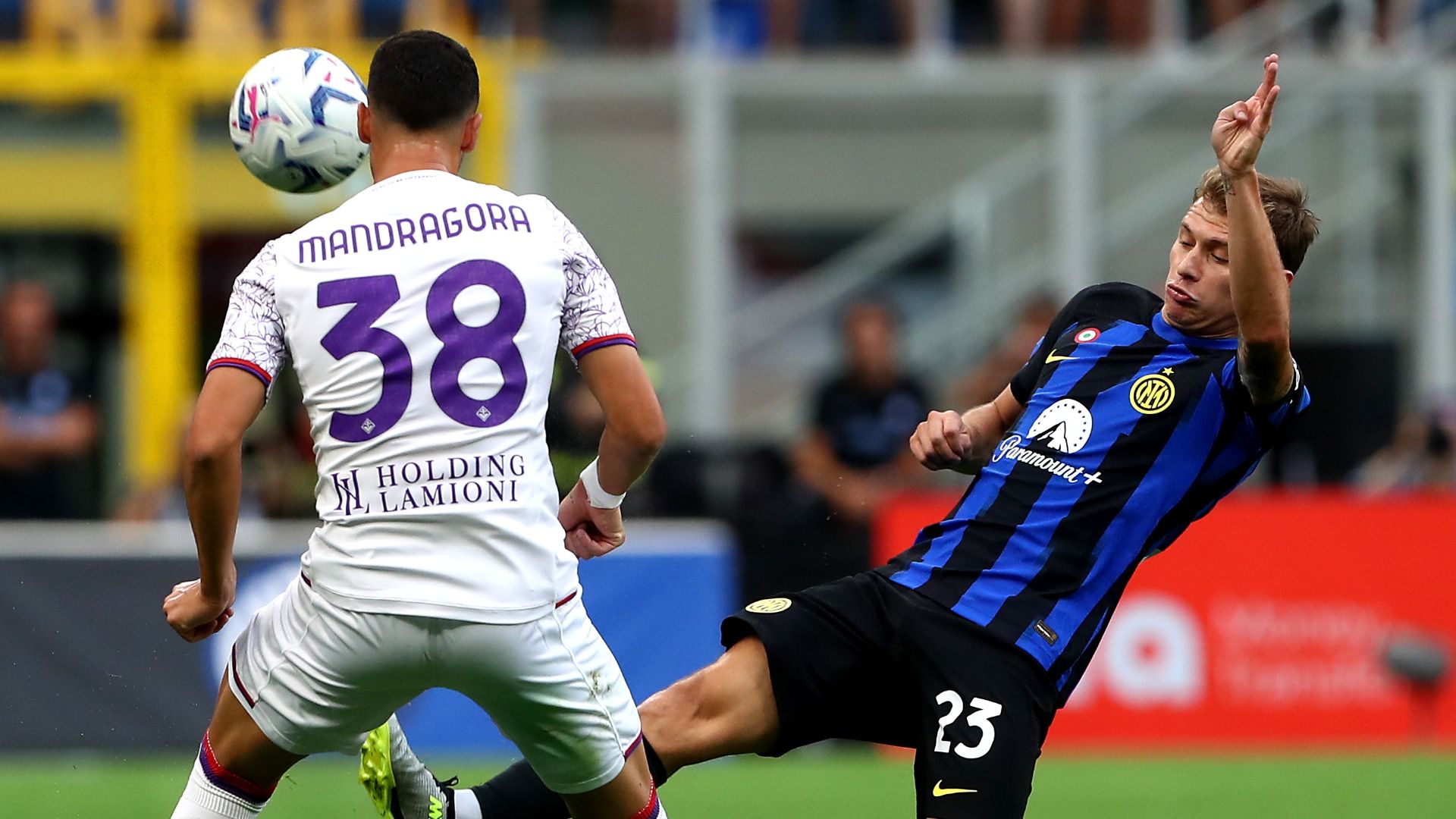 Barella Mandragora Inter Fiorentina Serie A