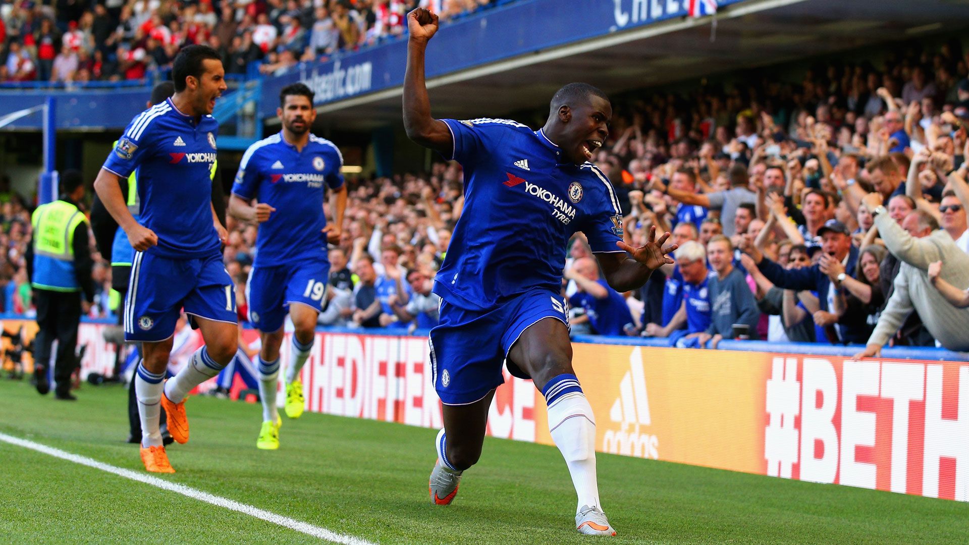 Kurt Zouma Chelsea Premier League against Arsenal 19092015