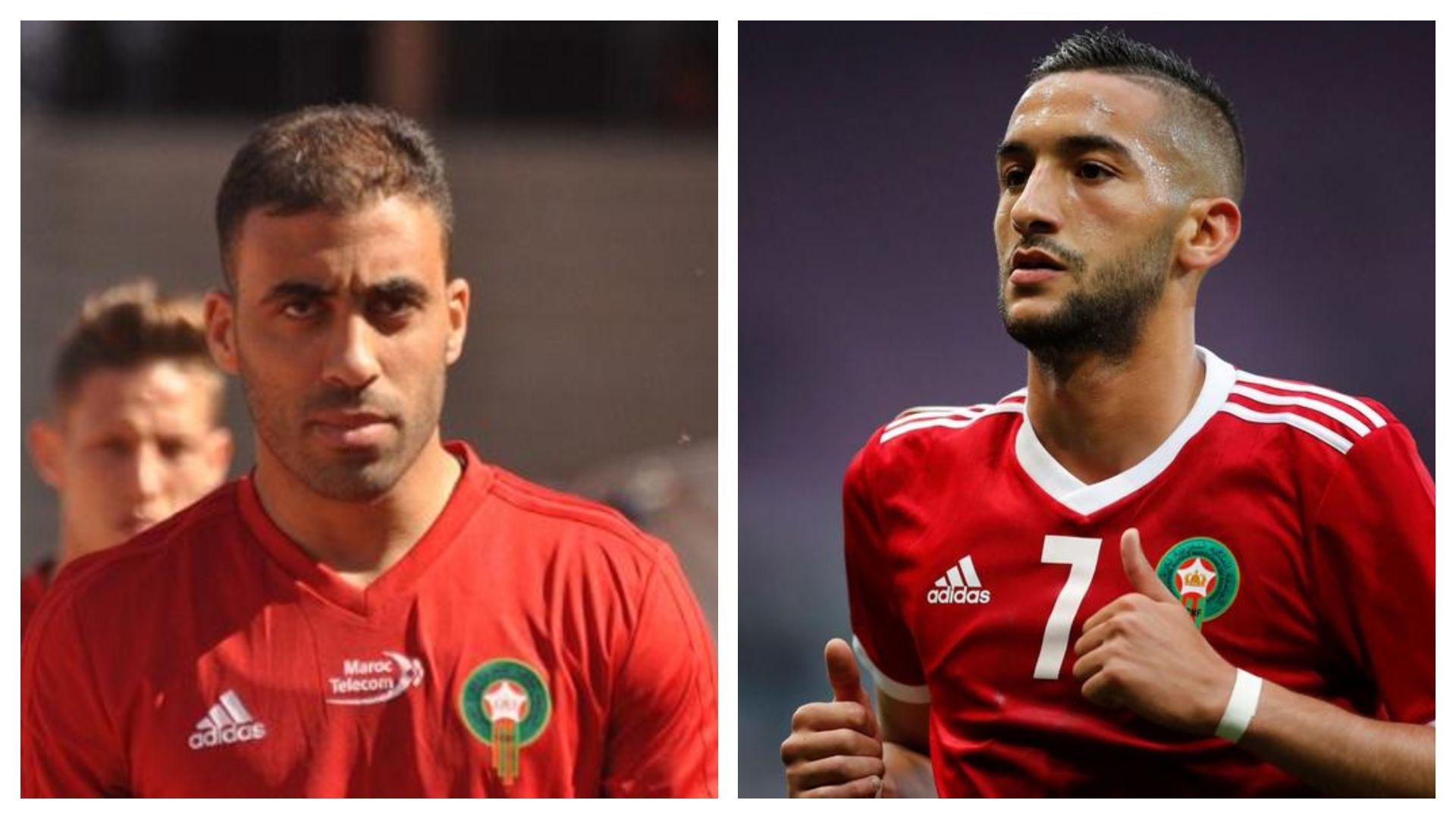 حكيم زياش - عبد الرزاق حمد الله - المغرب