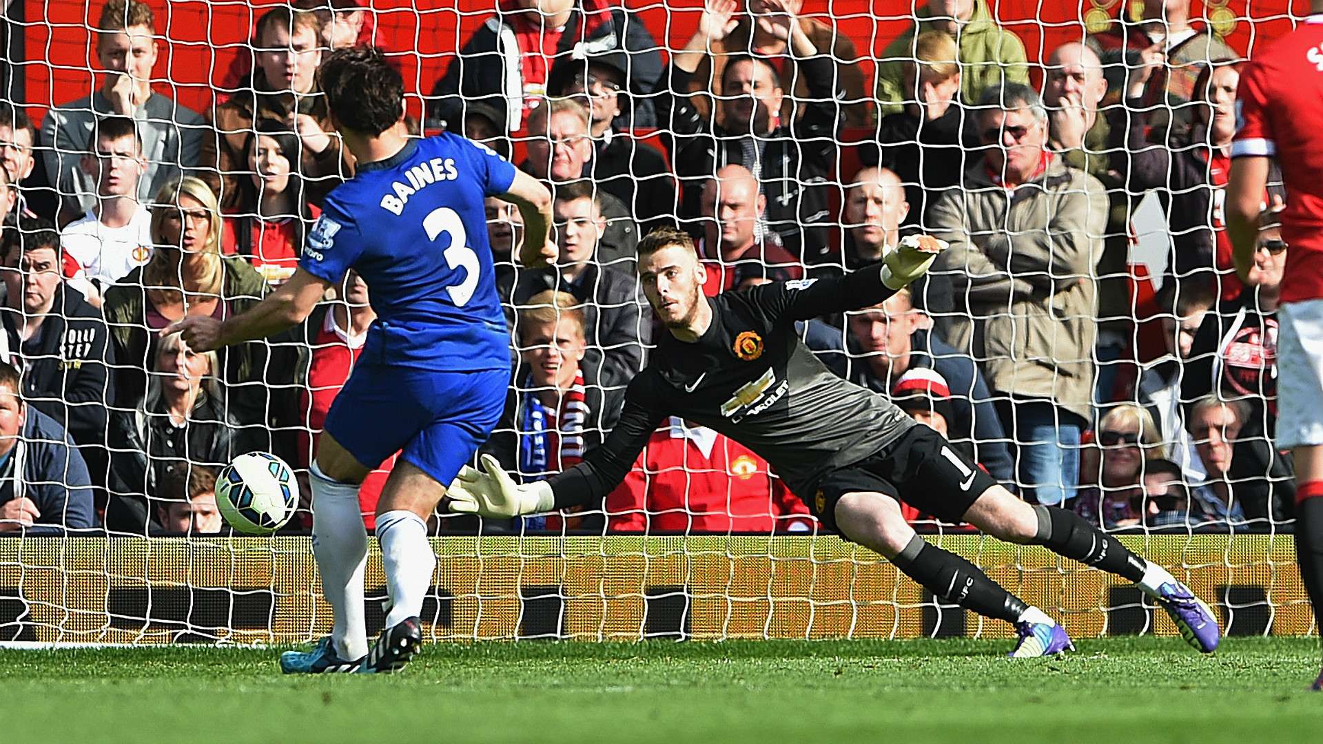 David de Gea Manchester United v Everton - Premier League 10052014