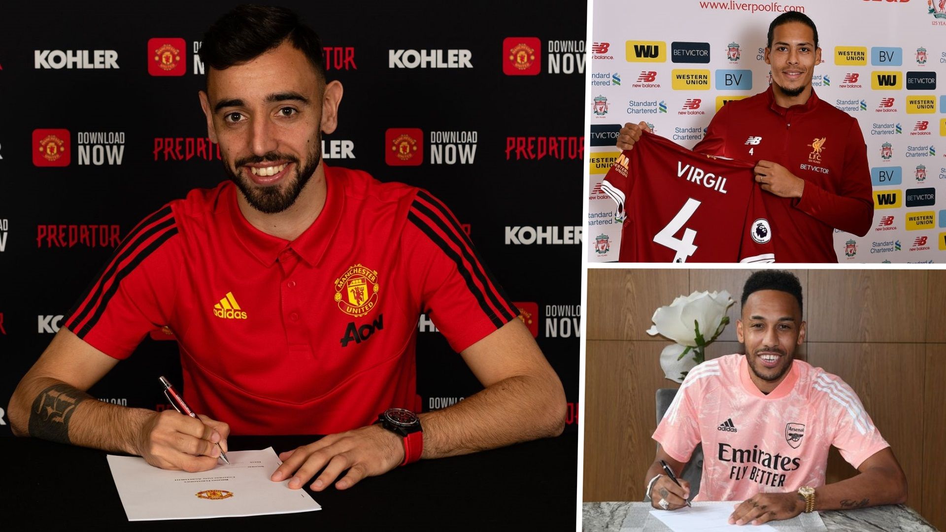 Winter Transfer Bruno Van Dijk Aubameyang