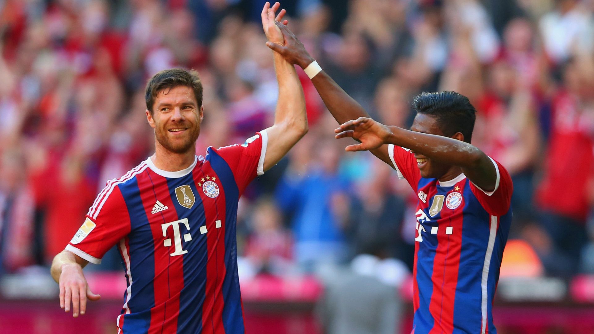 Xabi Alonso David Alaba FC Bayern Munchen Werder Bremen 18102014 Bundesliga 18102014