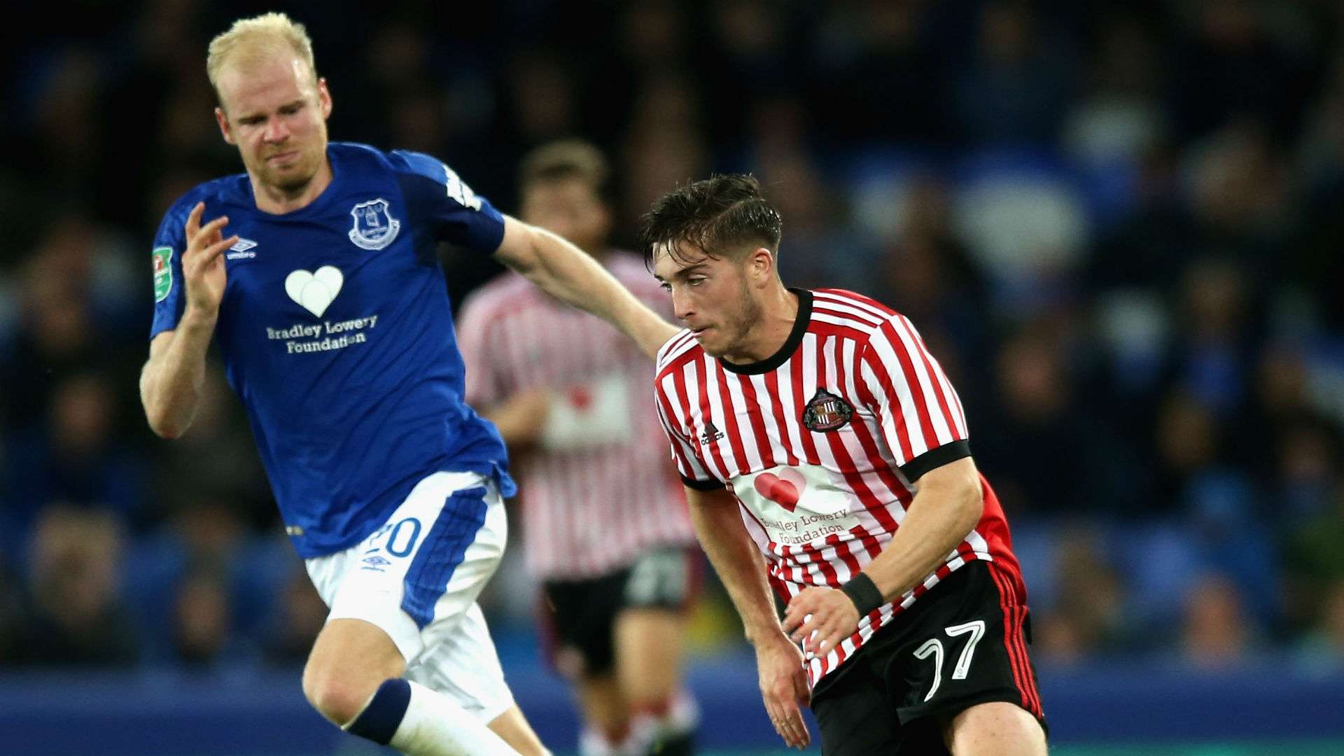 Lynden Gooch Davy Klaassen Sunderland Everton