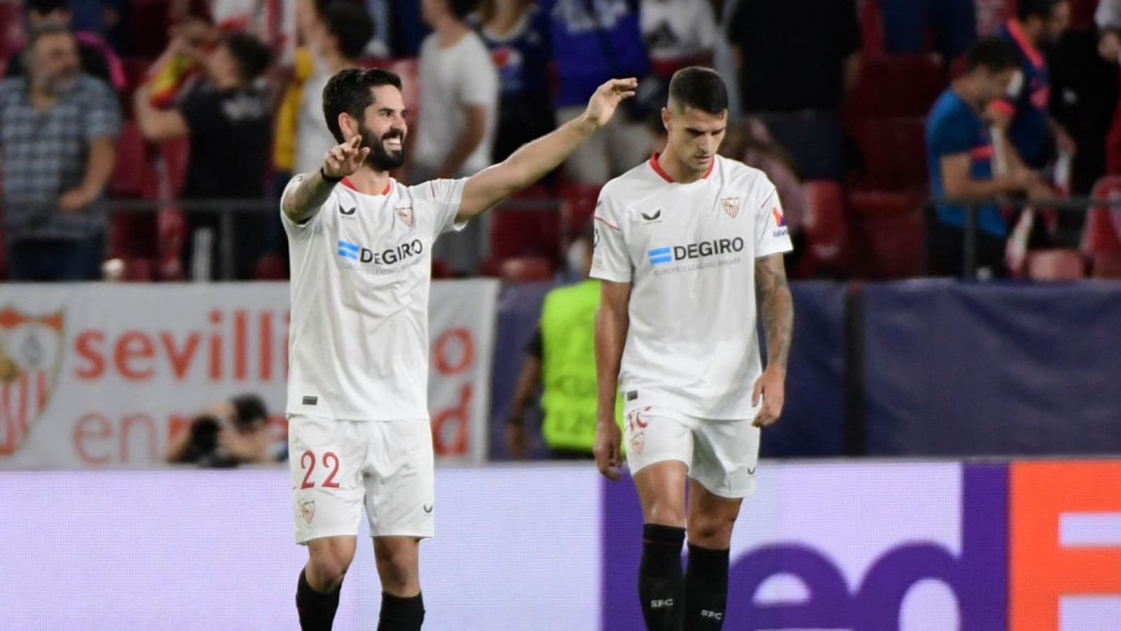 Sevilla vs. Copenhague Isco