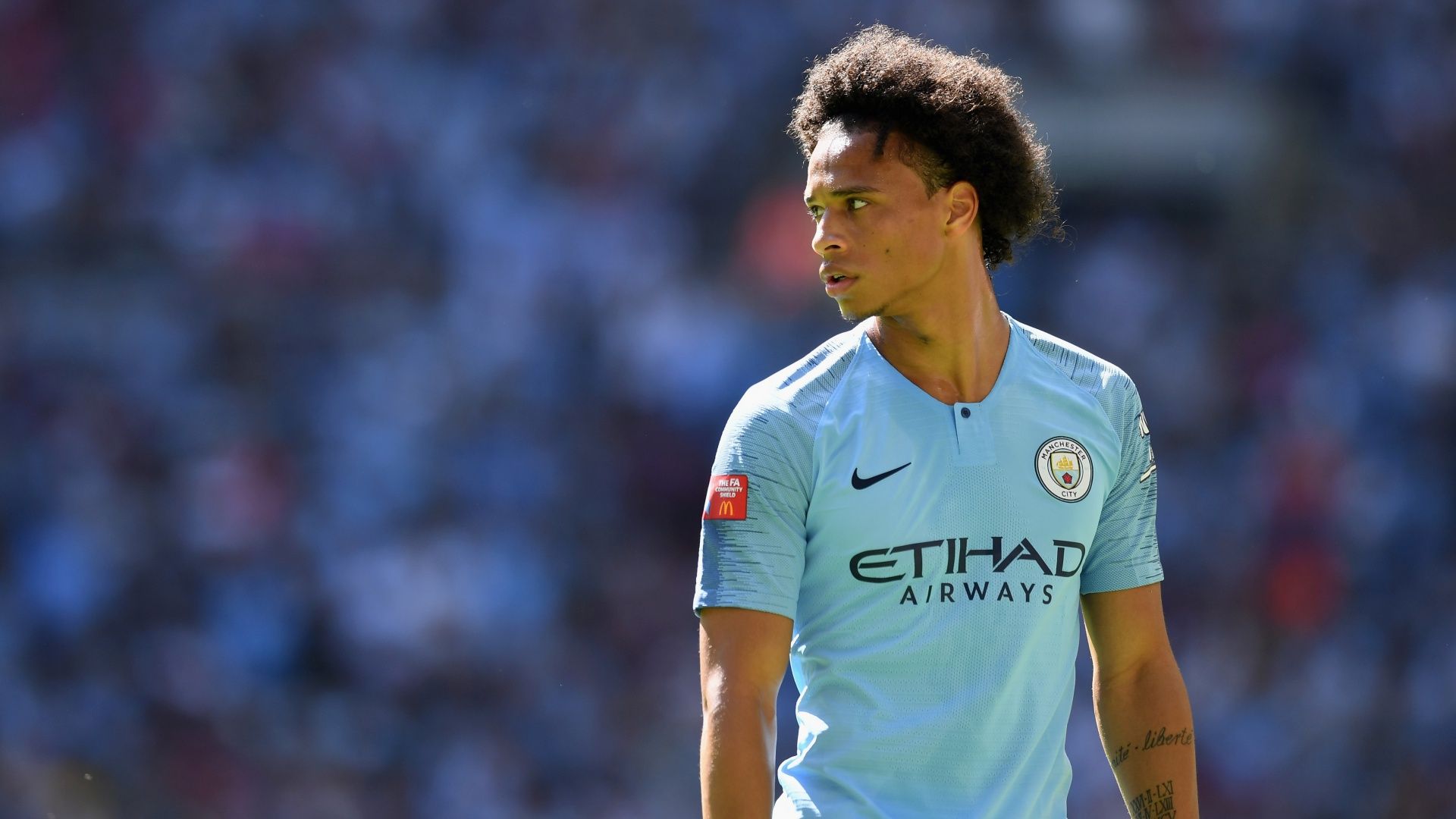 Leroy Sane Manchester City 2018-08-05