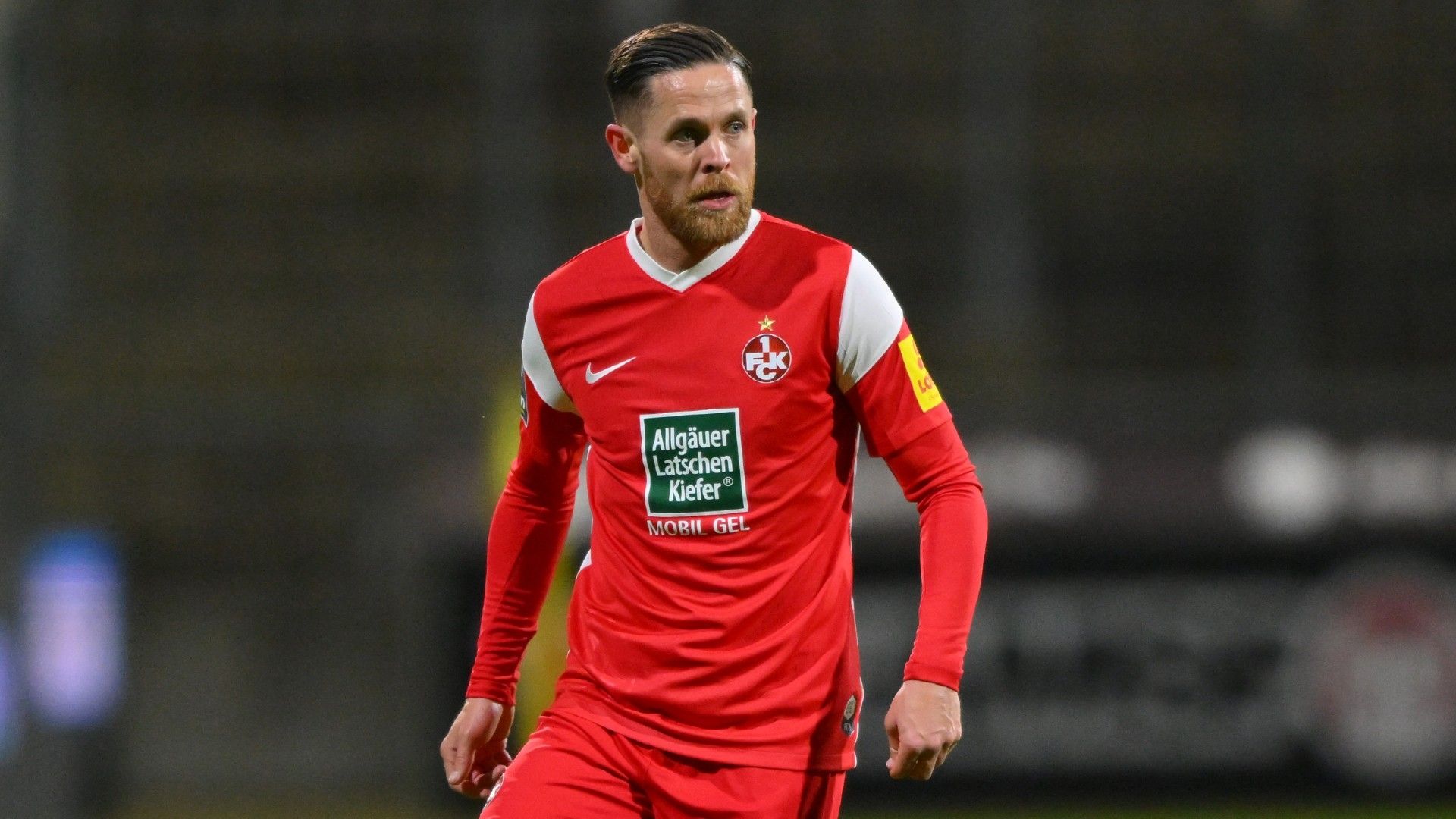 Mike Wunderlich of 1. FC Kaiserslautern