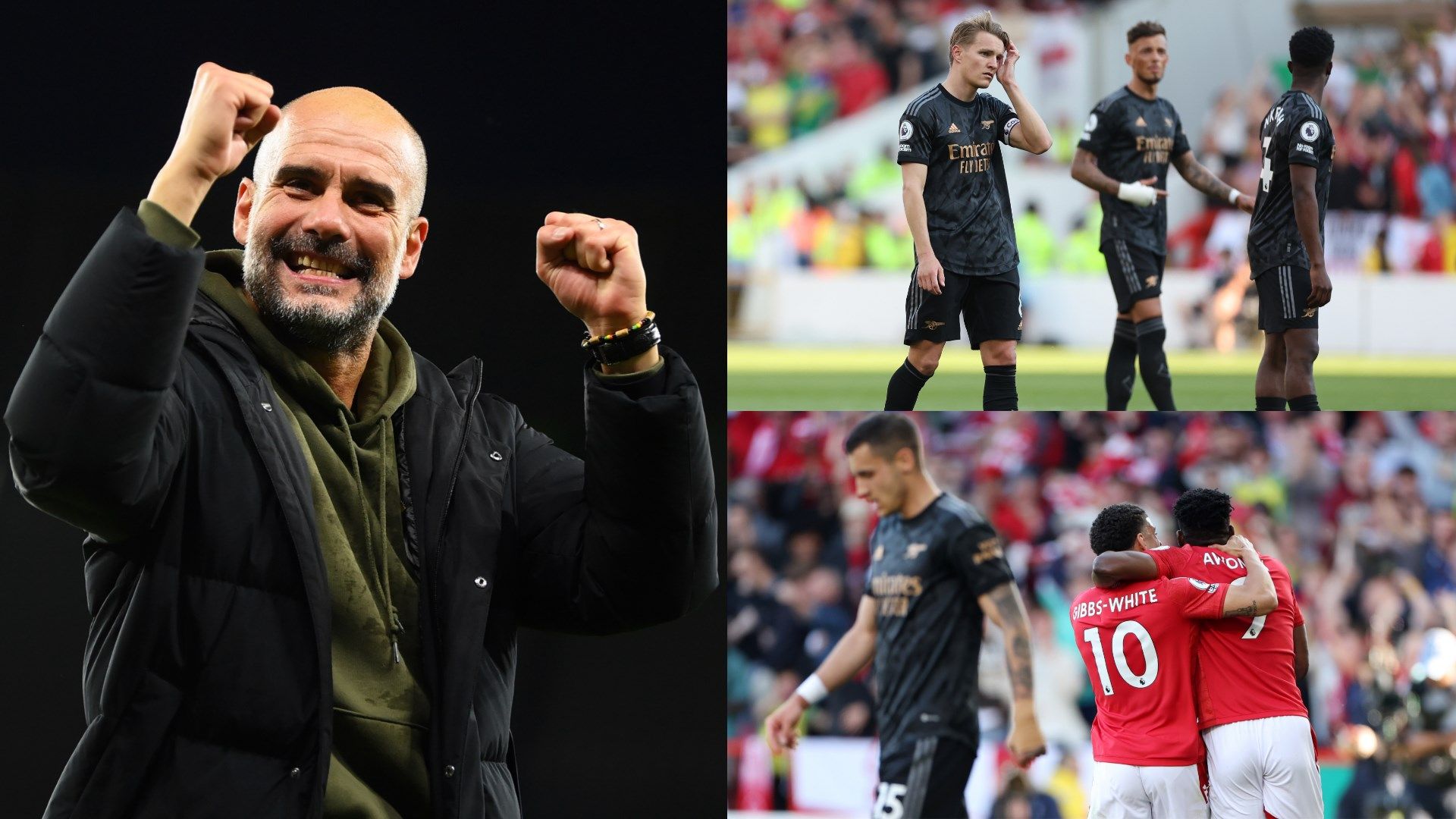 GFX Info Manchester City Arsenal 2022-23