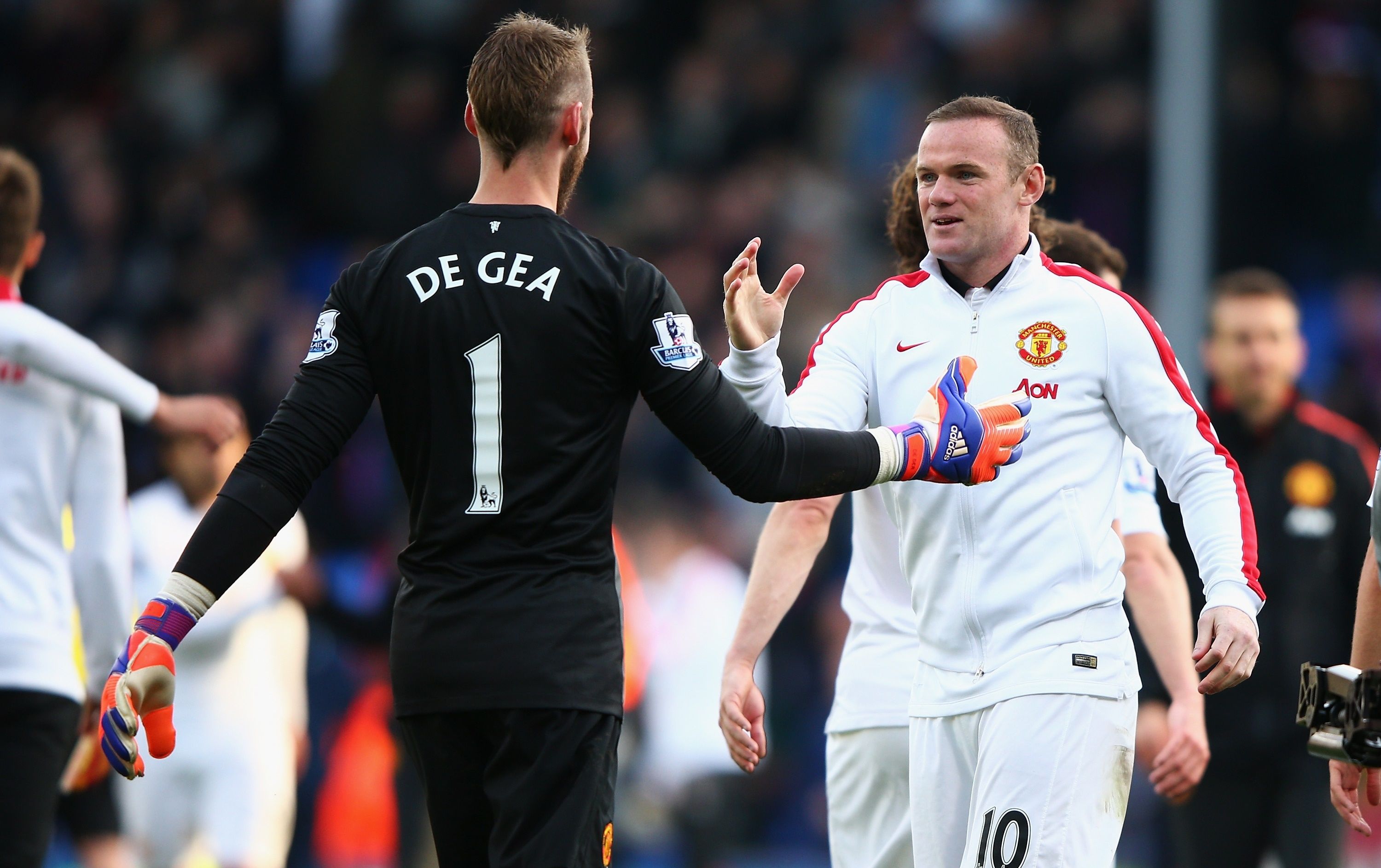 David De Gea & Wayne Rooney