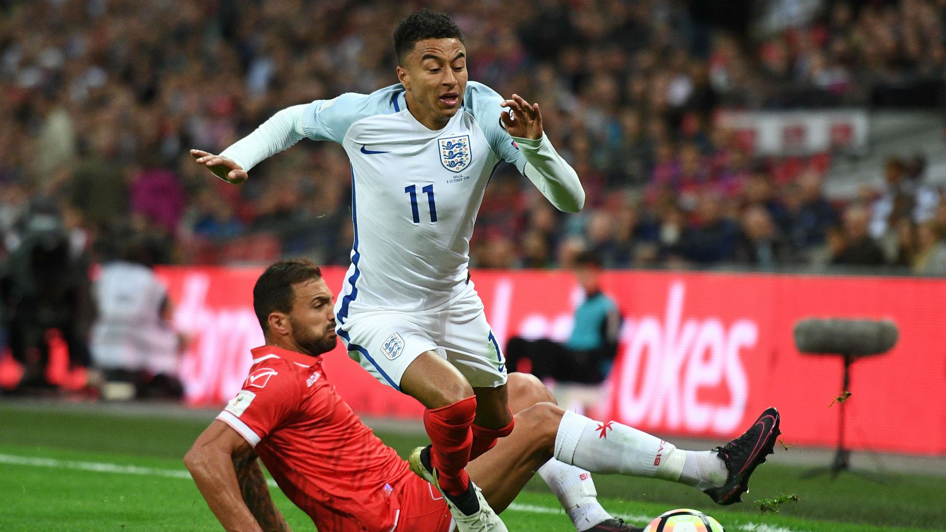 Jesse Lingard England vs Malta 081016