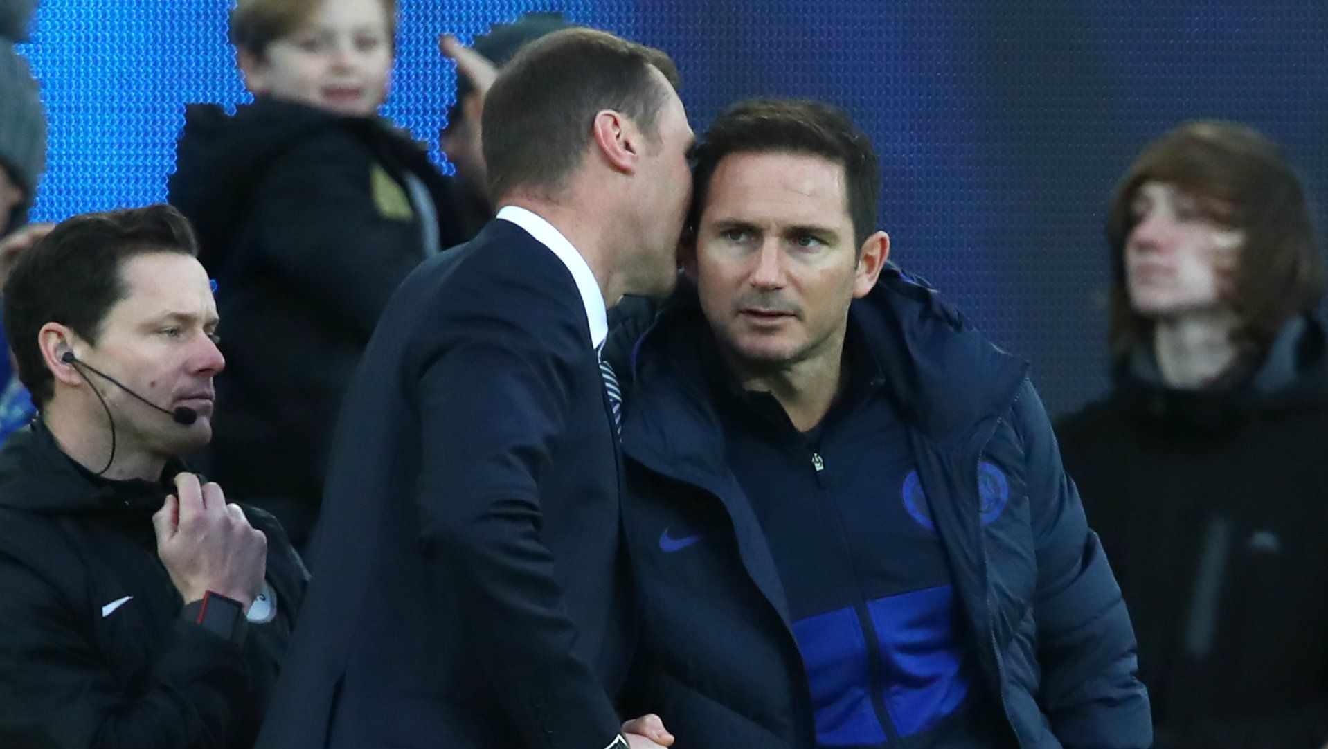 Duncan Ferguson Frank Lampard Everton vs Chelsea 2019-20