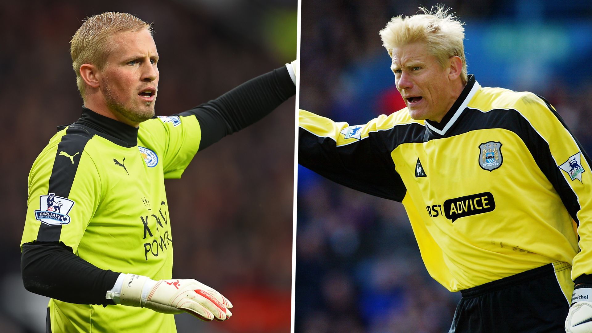 Kasper Schmeichel Peter Schmeichel