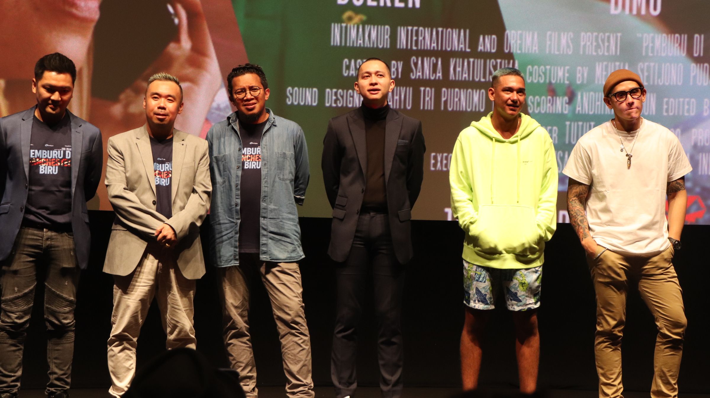 Premier Film "Pemburu di Manchester Biru"