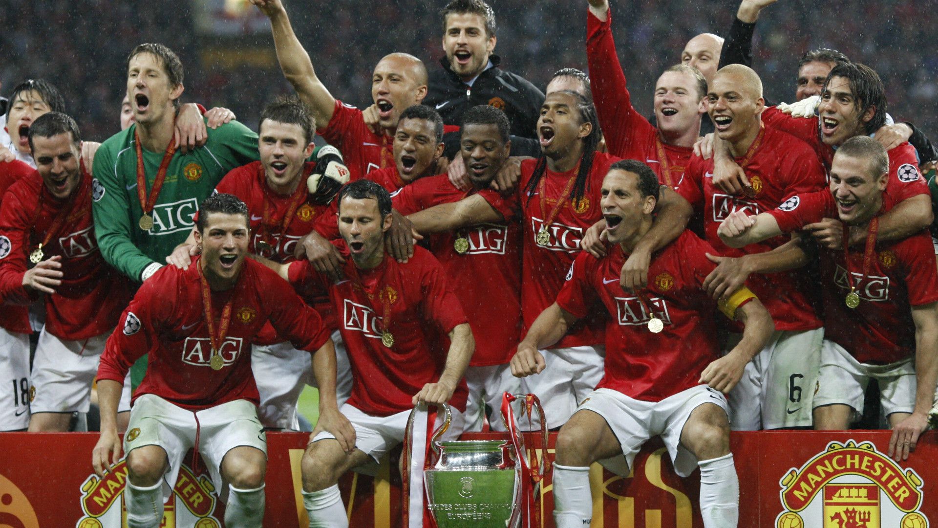 Manchester United Champions League 2008