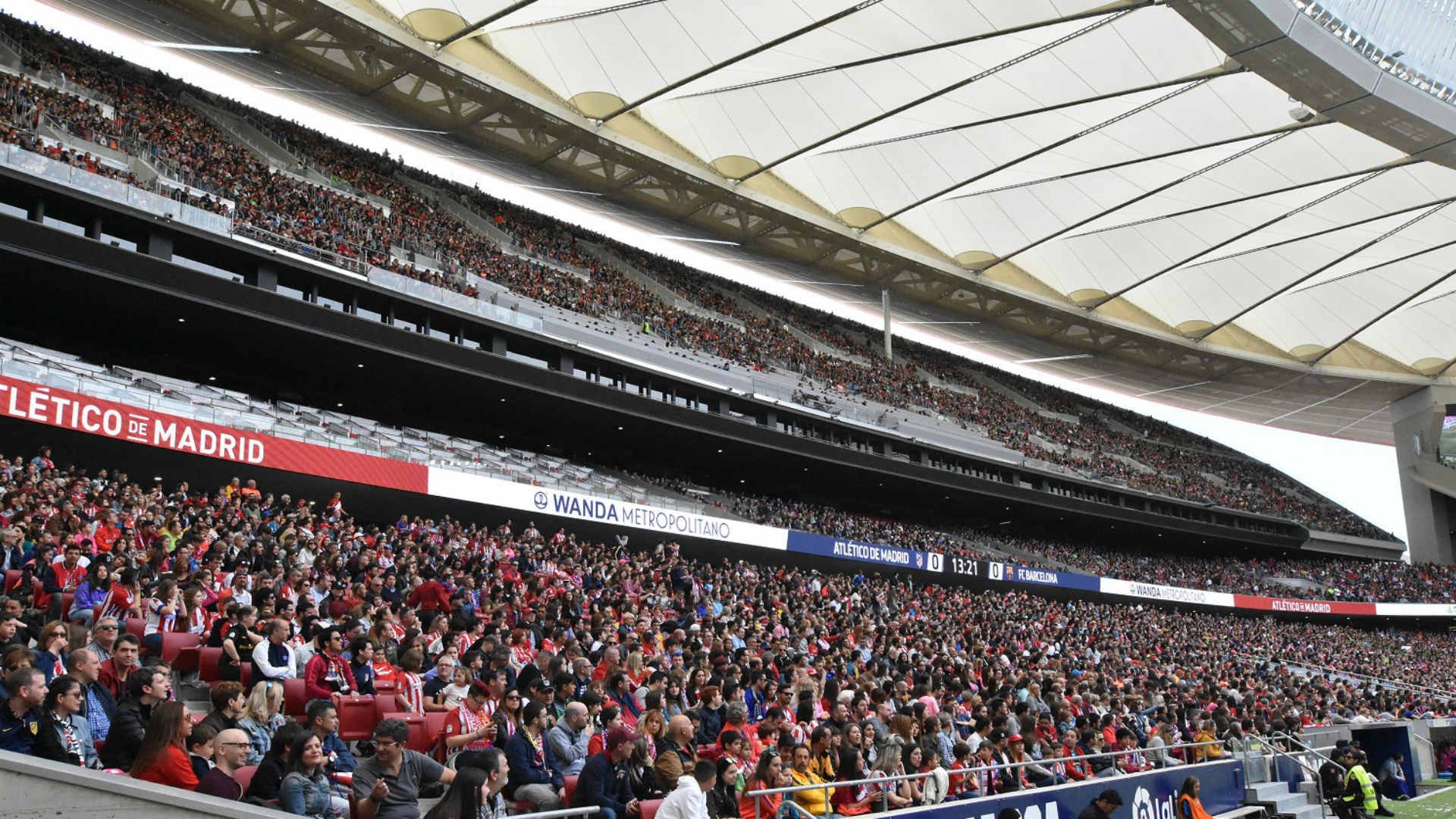 Atletico Madrid women fans