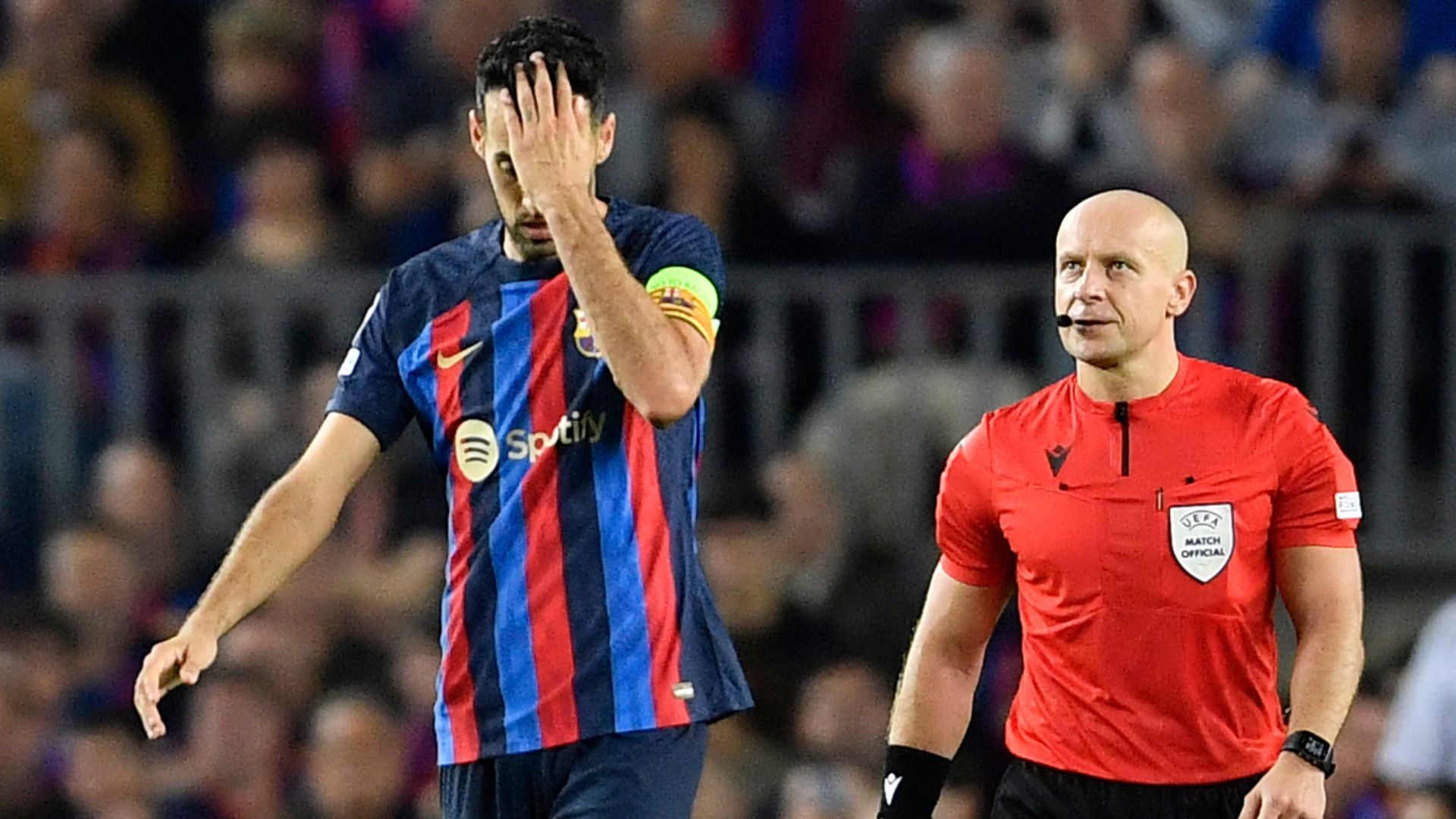 Busquets Barcelona Inter Champions 12102022