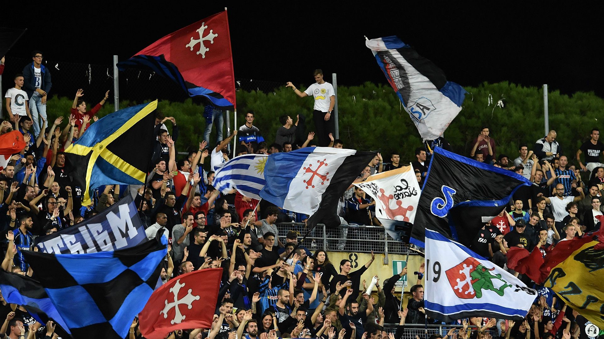 Pisa fans, Serie C, 2017-2018