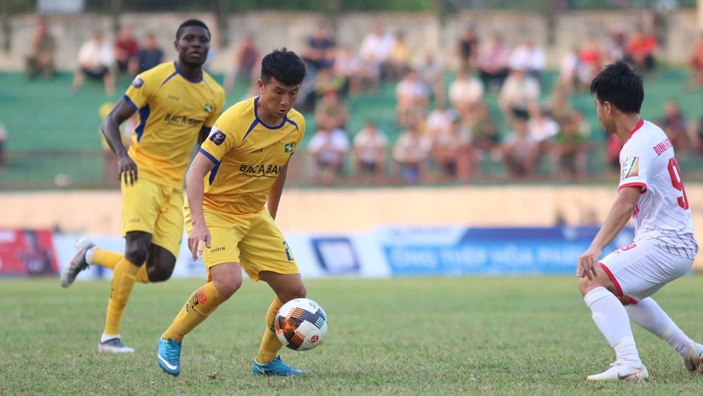 Nguyen Quang Tinh SLNA Song Lam Nghe An vs Nam Dinh V.League 2019