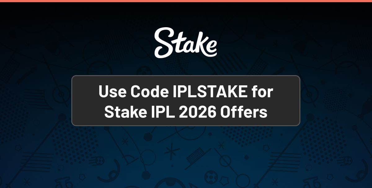 Stake IPL Promotion Bonus Code Banner