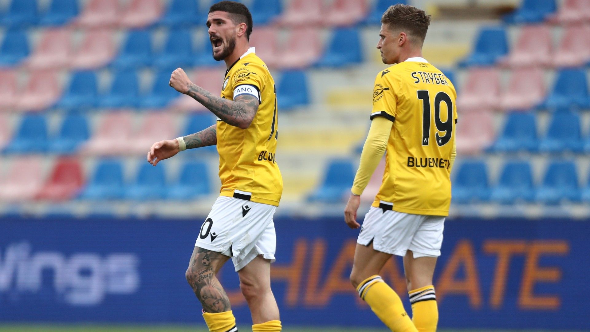 De Paul Stryger Larsen Crotone Udinese