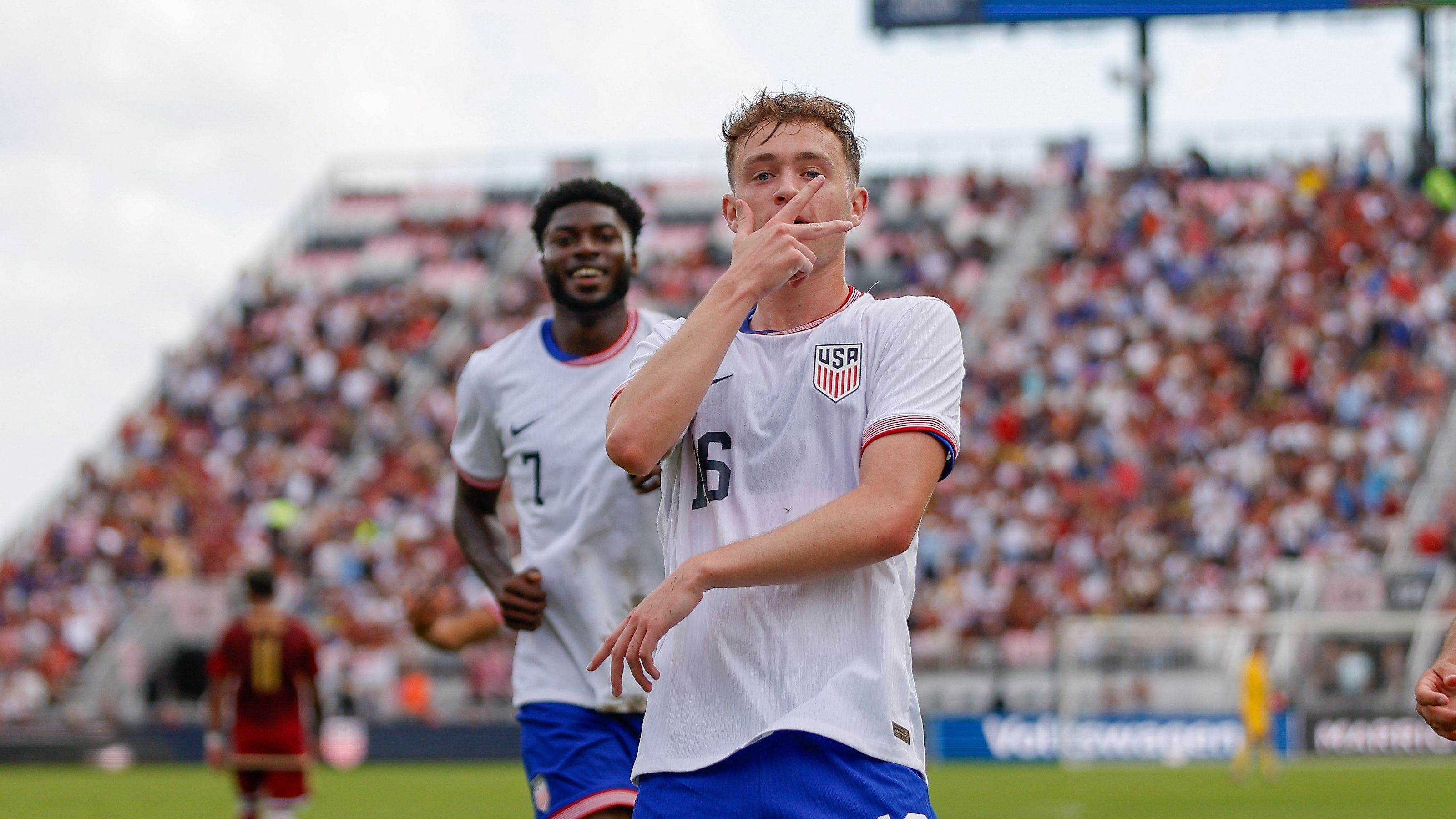 Jack McGlynn USMNT vs Venezuela