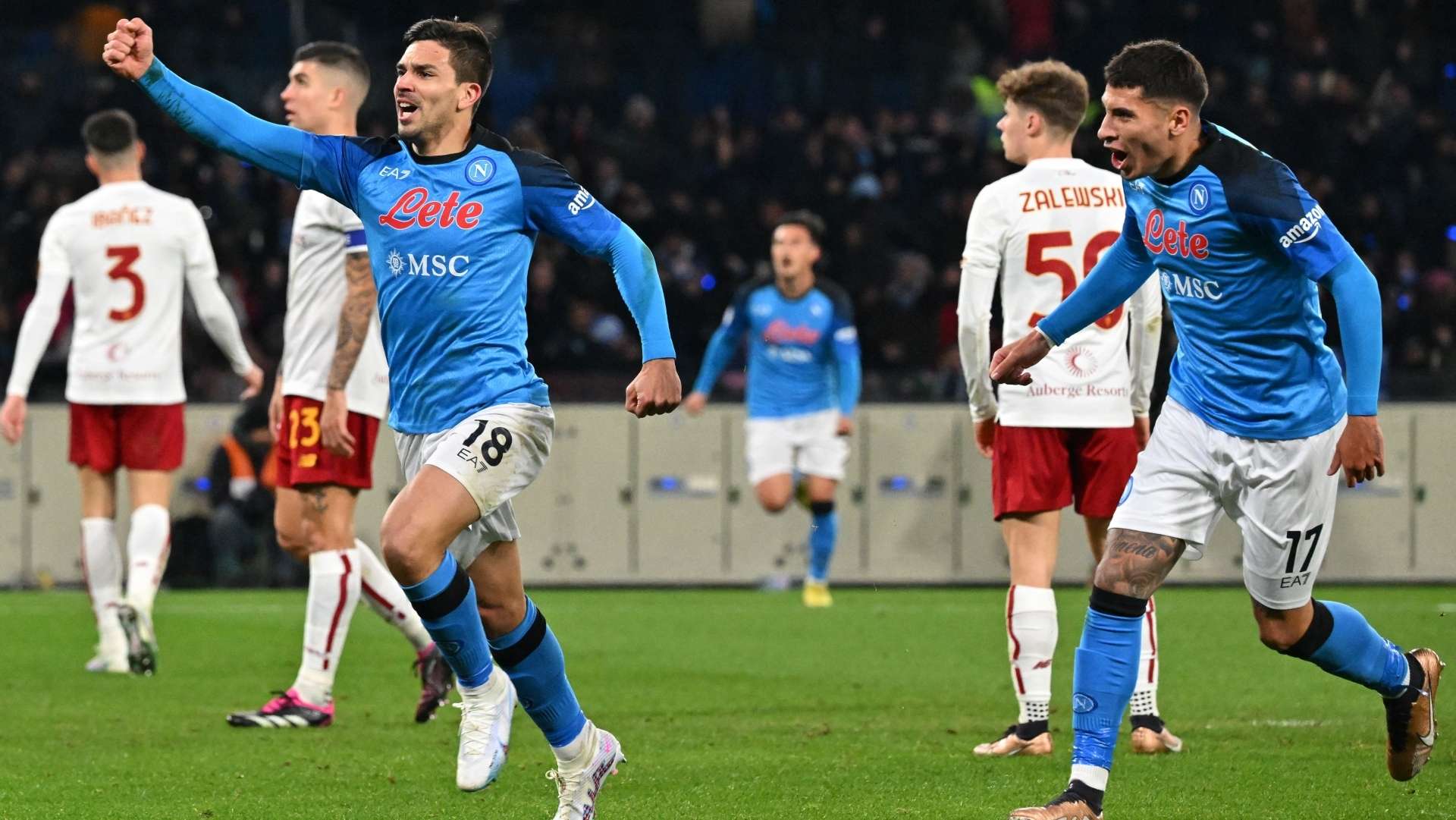 Giovanni Simeone Napoli Roma 29012023