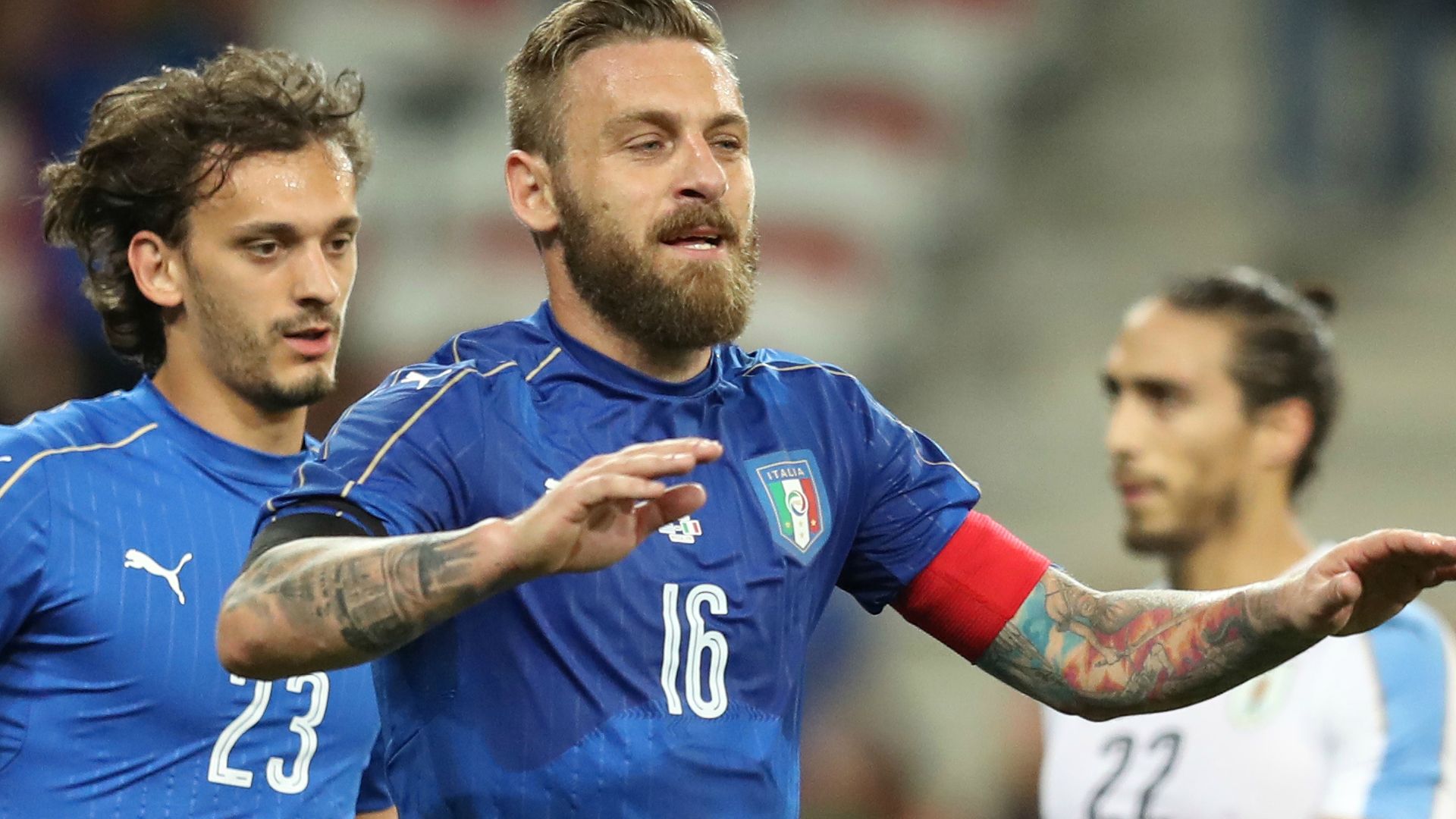 De Rossi Italy Uruguay