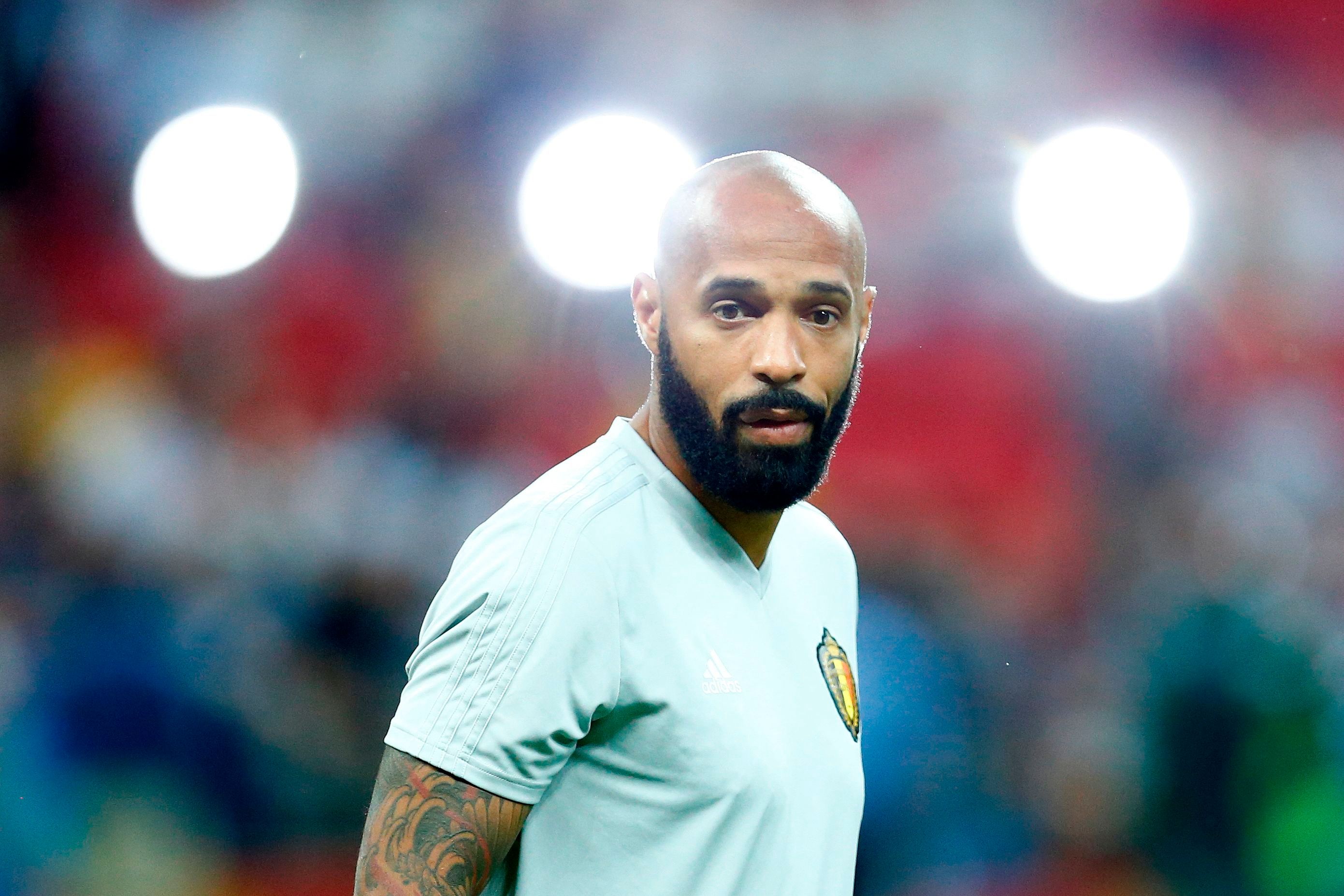 Thierry Henry Belgium Coach