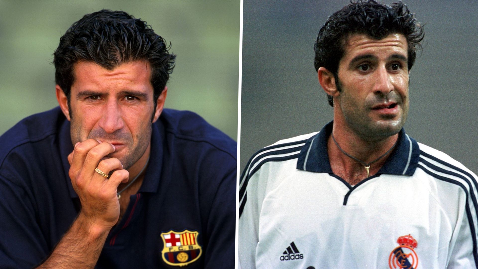 GER ONLY Luis Figo Barca Real Madrid