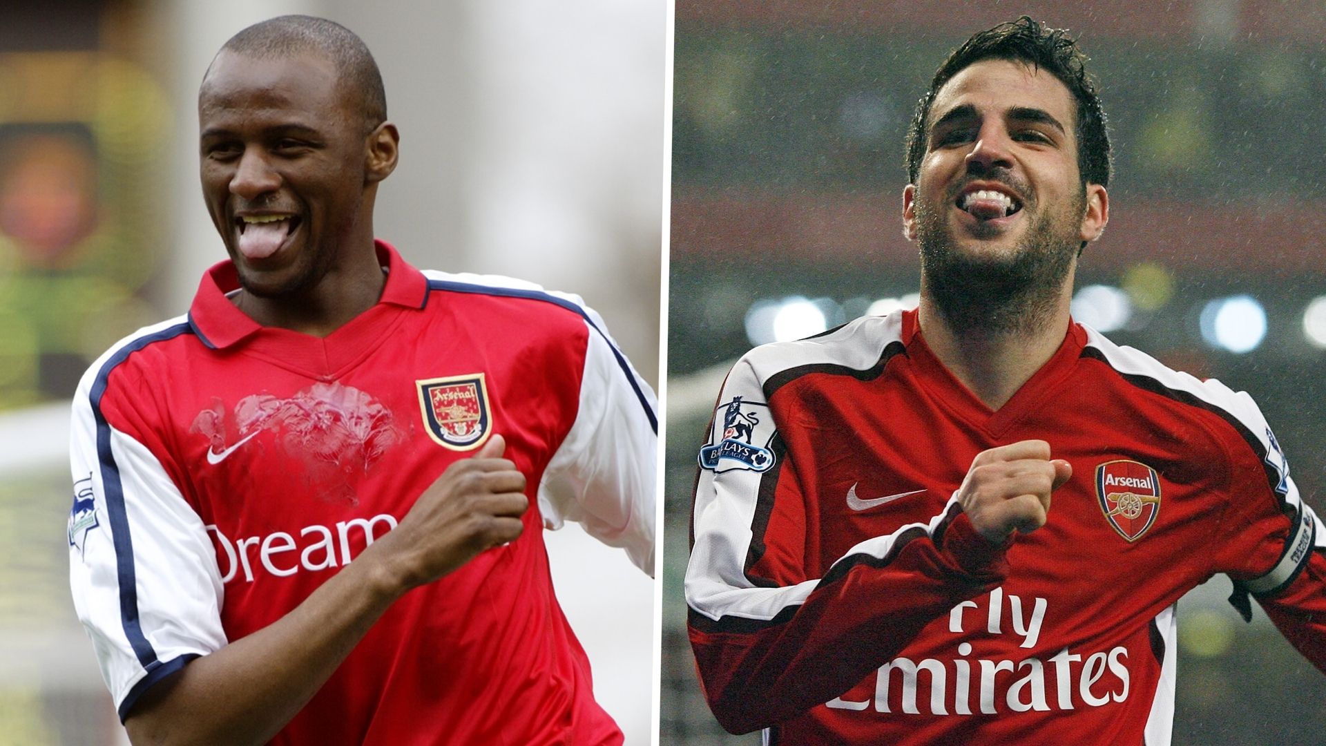 Patrick Vieira Cesc Fabregas