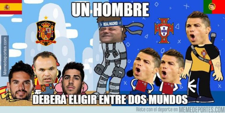 Memes Portugal vs España