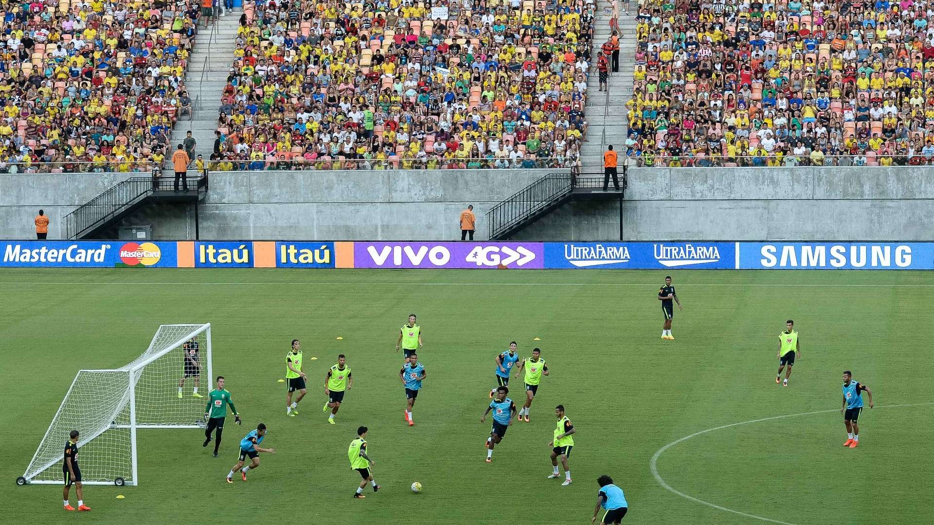 Treino Seleção Brasileira Arena Amazônia