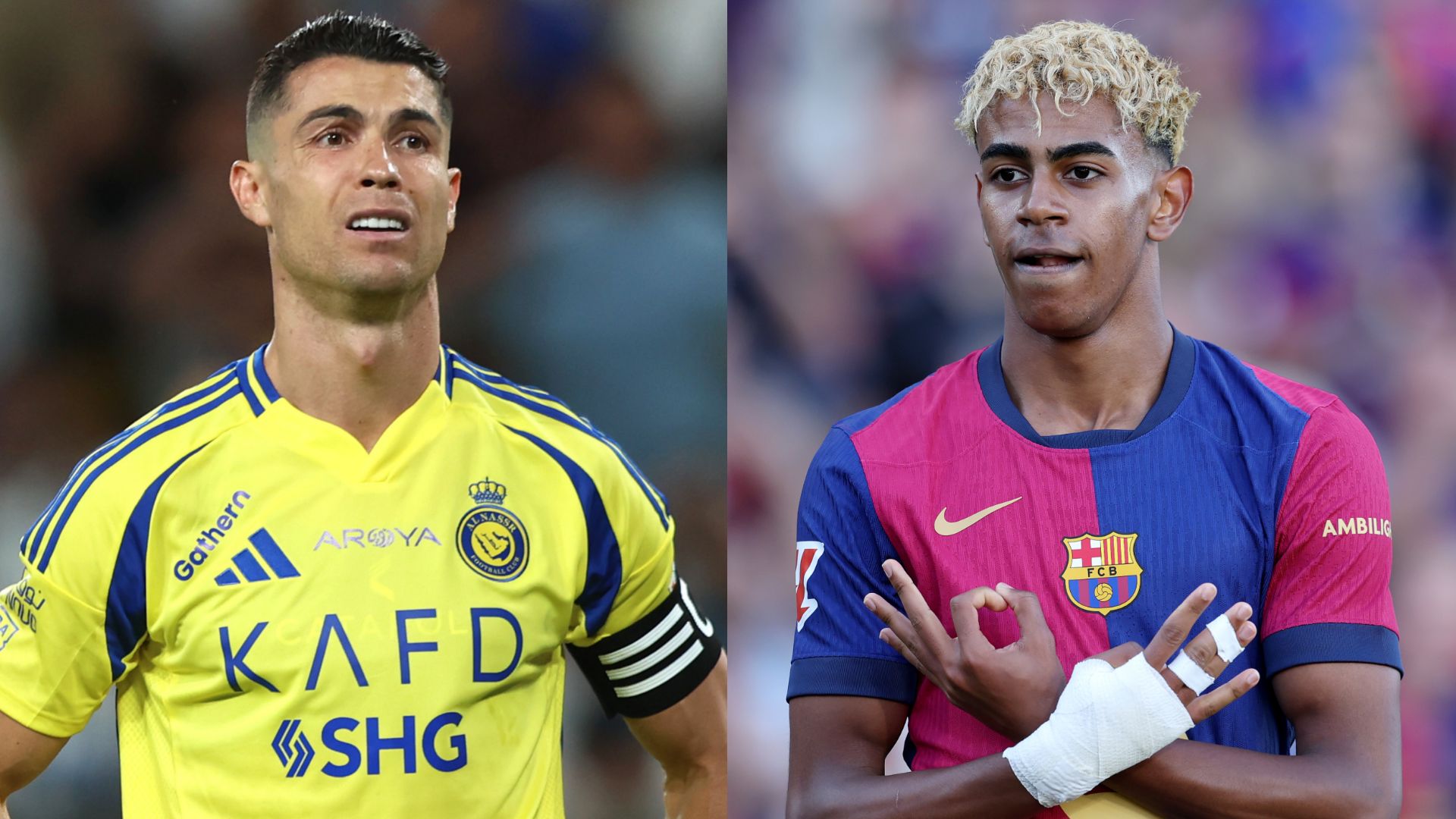 Lamine Yamal Cristiano Ronaldo