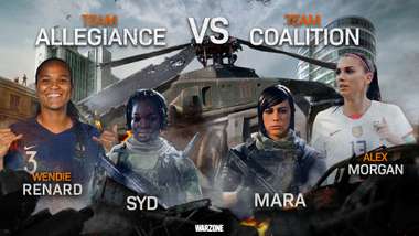 Warzone - Alex Morgan vs Wendie
